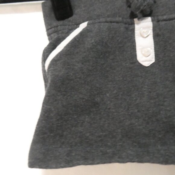 JOE FRESH - Toddler | 1 year | Casual Charcoal Grey Sweat Skorts With Pockets - Picture 6 of 12
